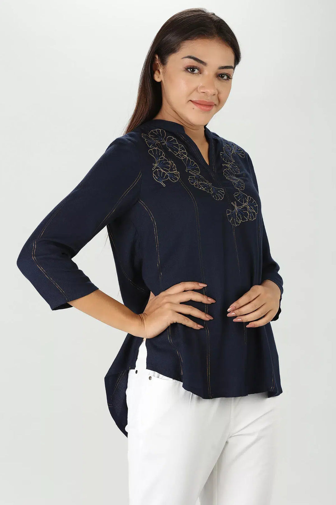 Starry Viscose Top