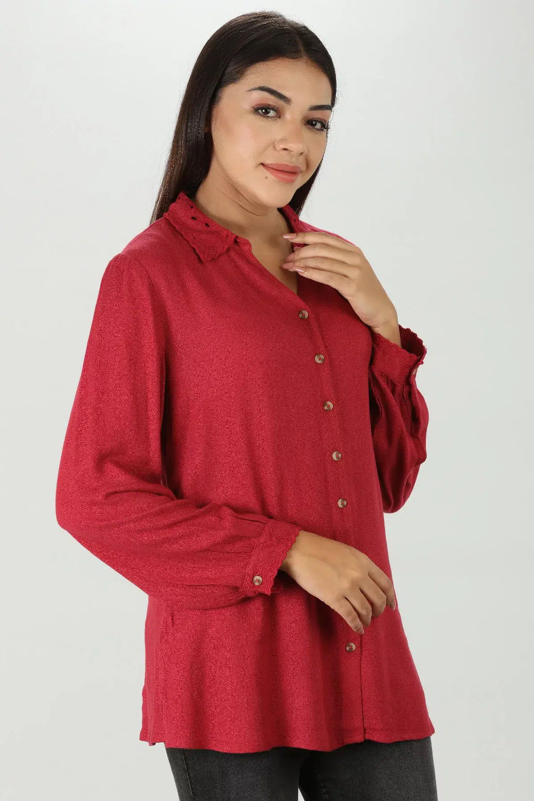 Mossy Embroidered Shirt
