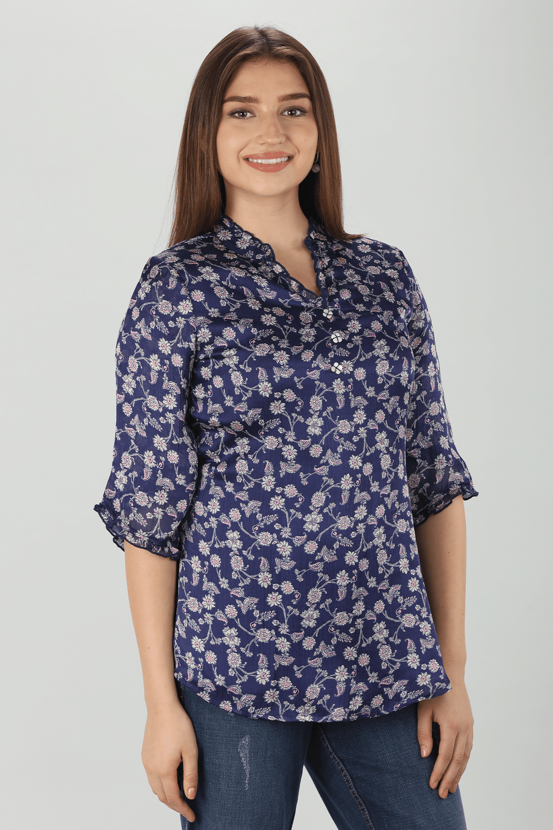 Bellflower Chiffon Top