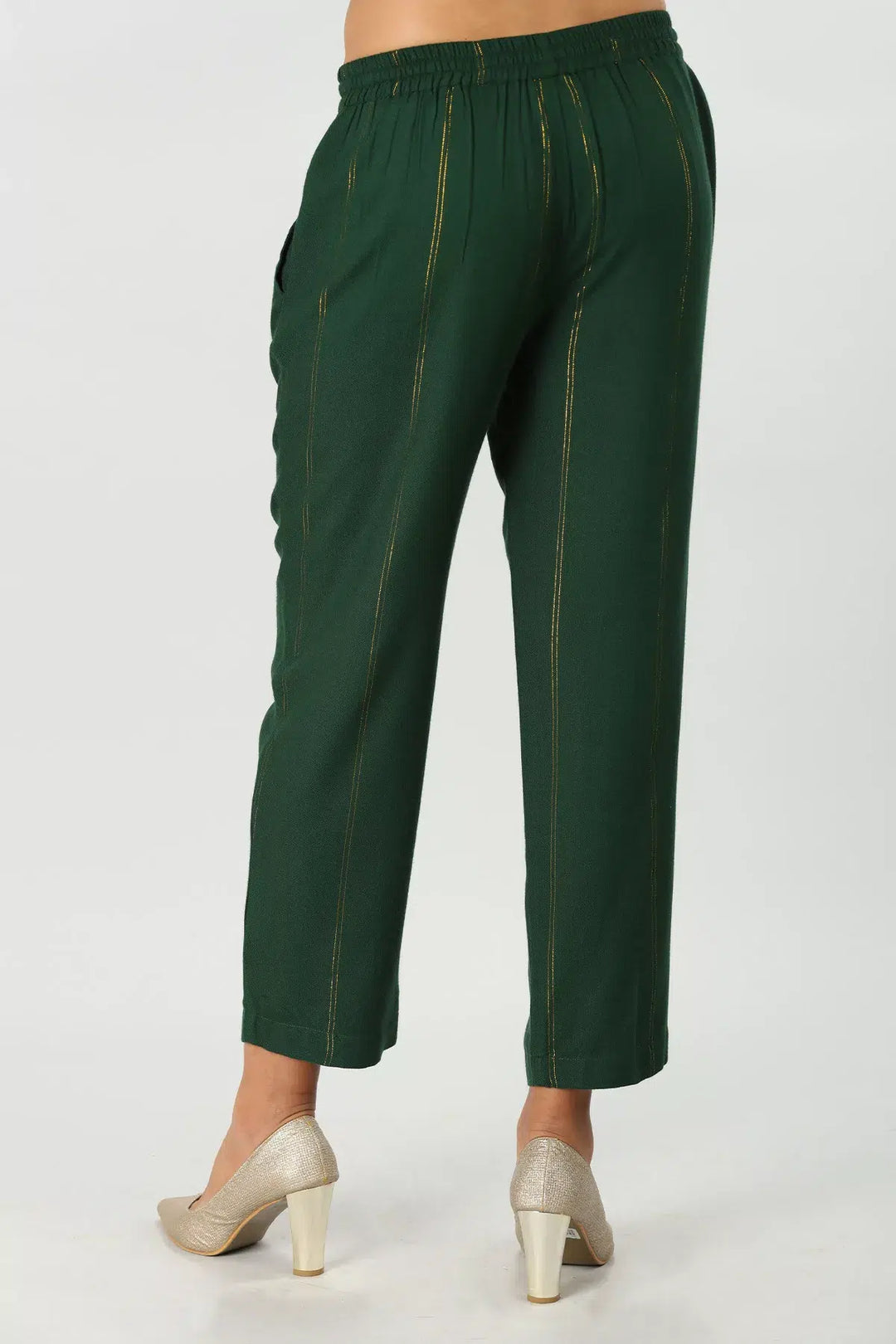 Fern Rayon Twill Palazzo