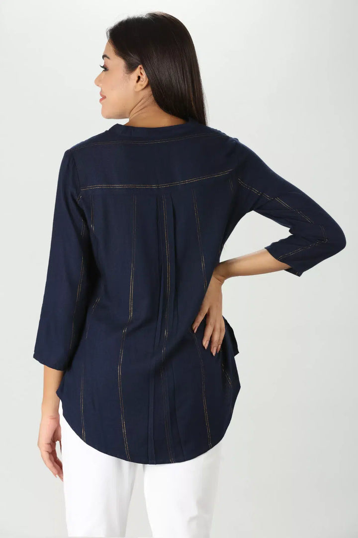 Starry Viscose Top