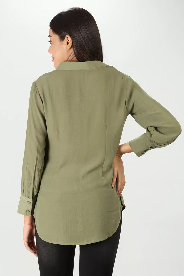 Luxe Green Shirt
