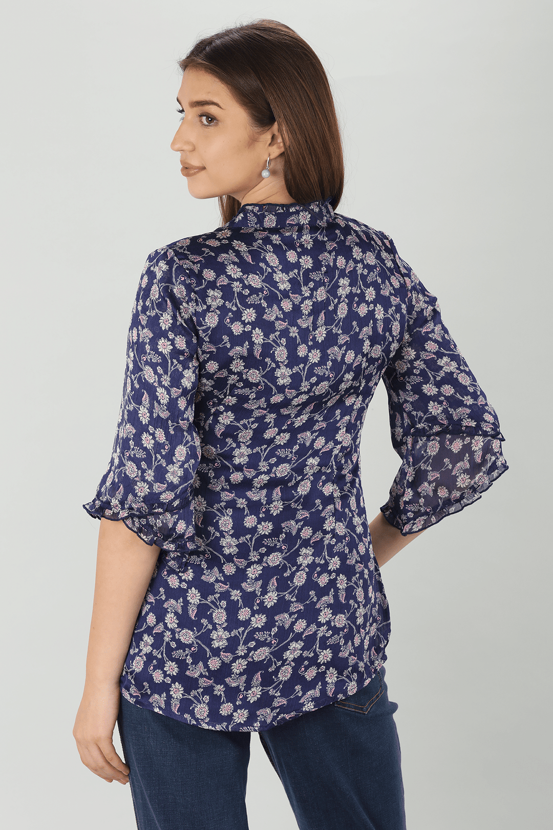 Bellflower Chiffon Top