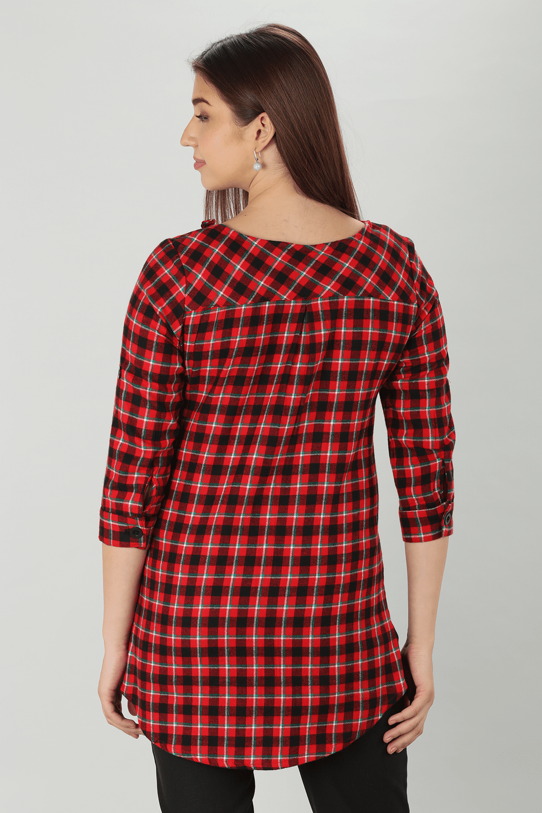 Checks Red Top