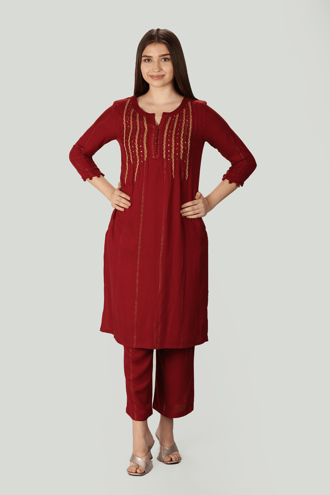 Rosewood Rayon Palazzo