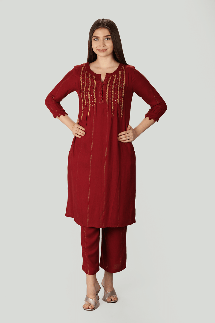 Rosewood Rayon Palazzo