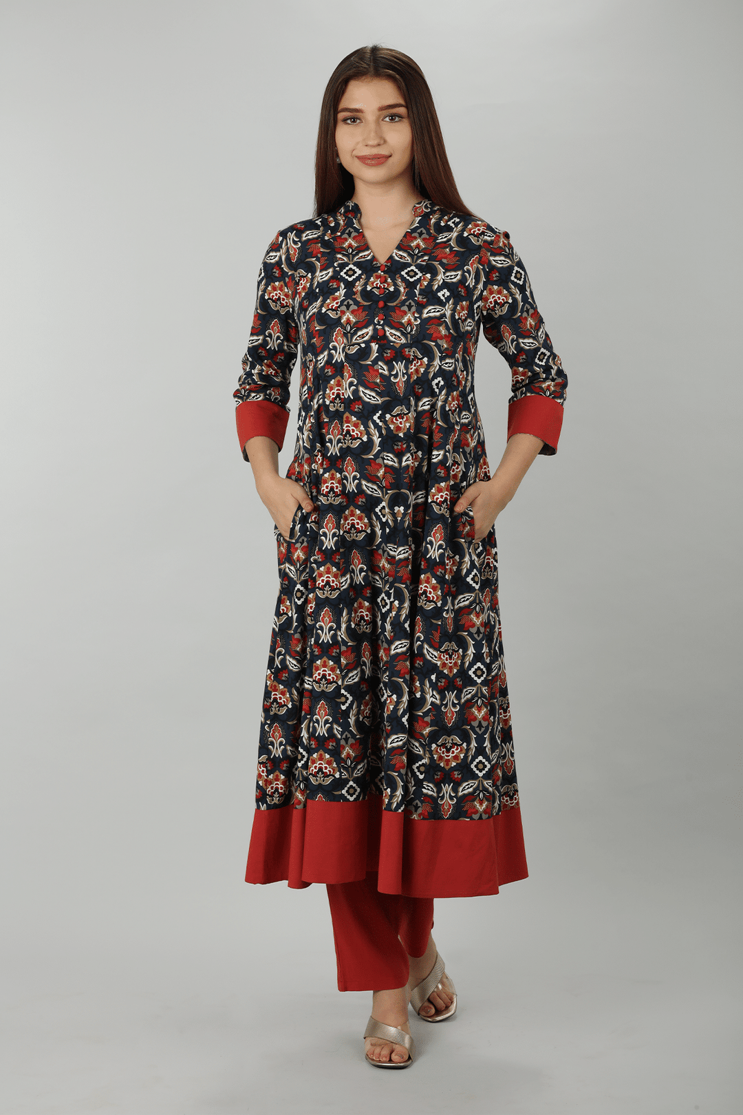 Bold Red Palazzo