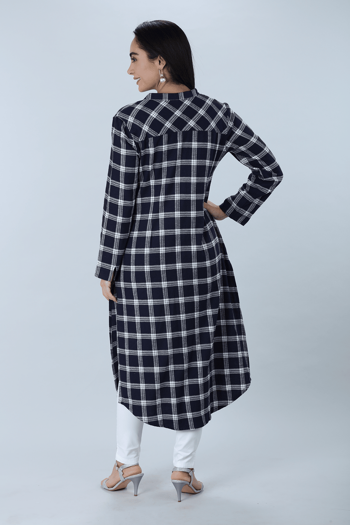 Blue Color Kurti