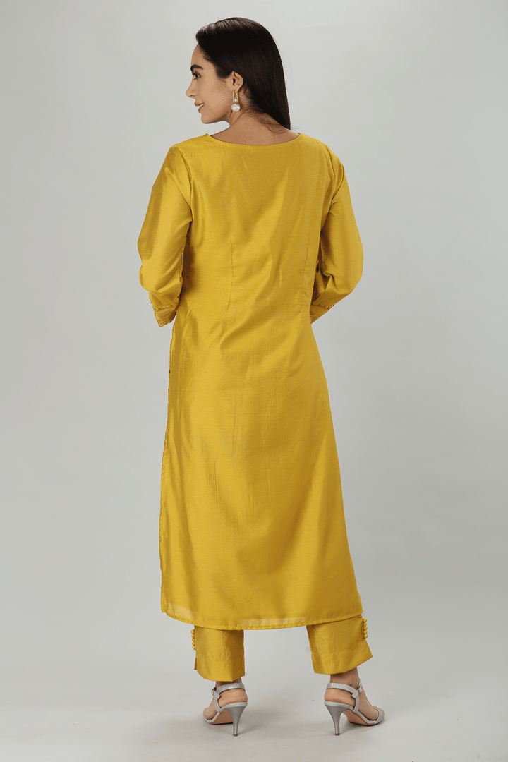 Golden Dazzle Kurti