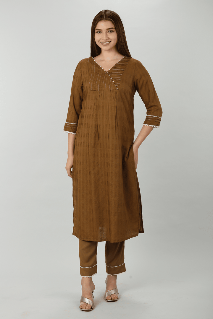 Solid Rayon Palazzo