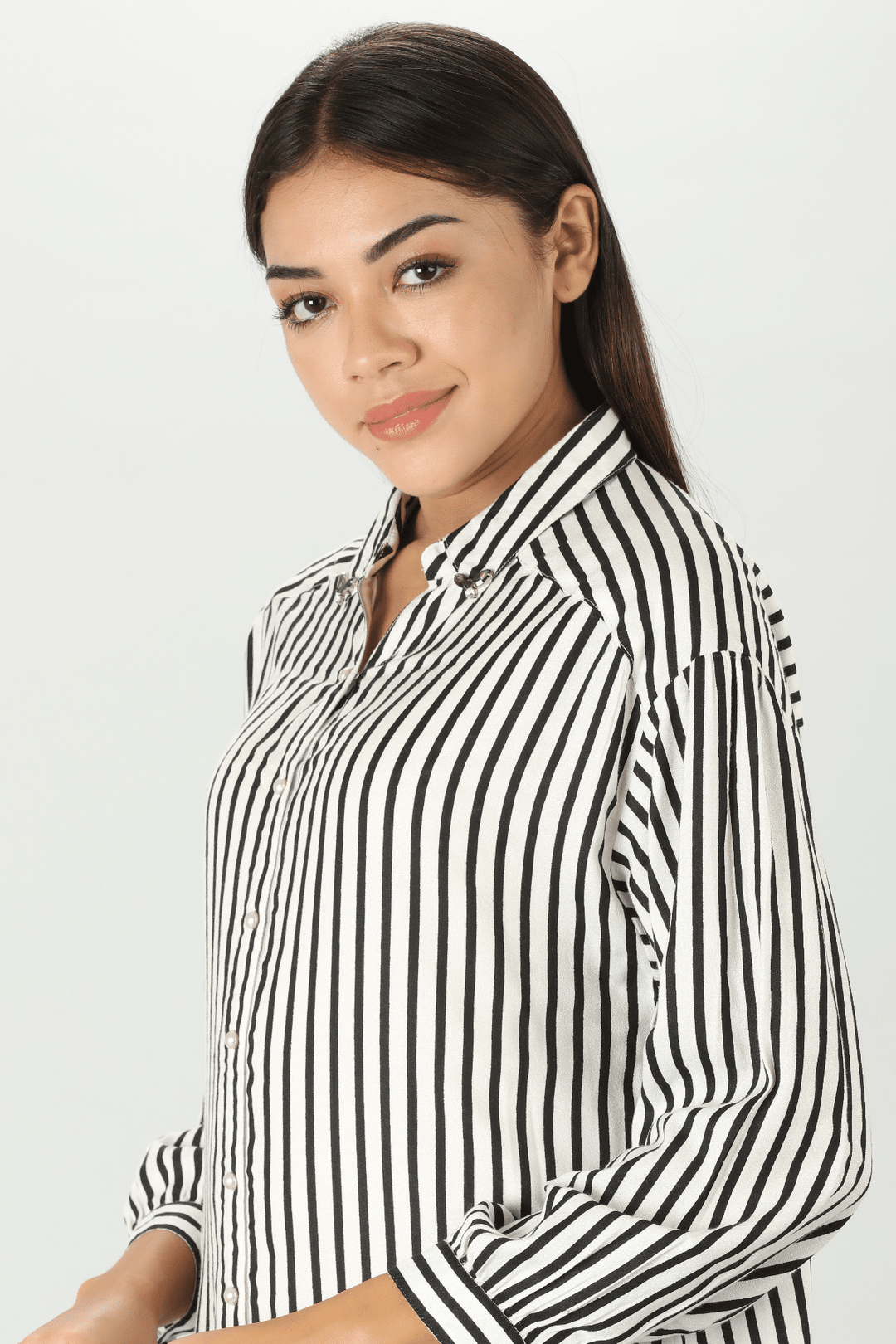 Sleek Striped Shirt