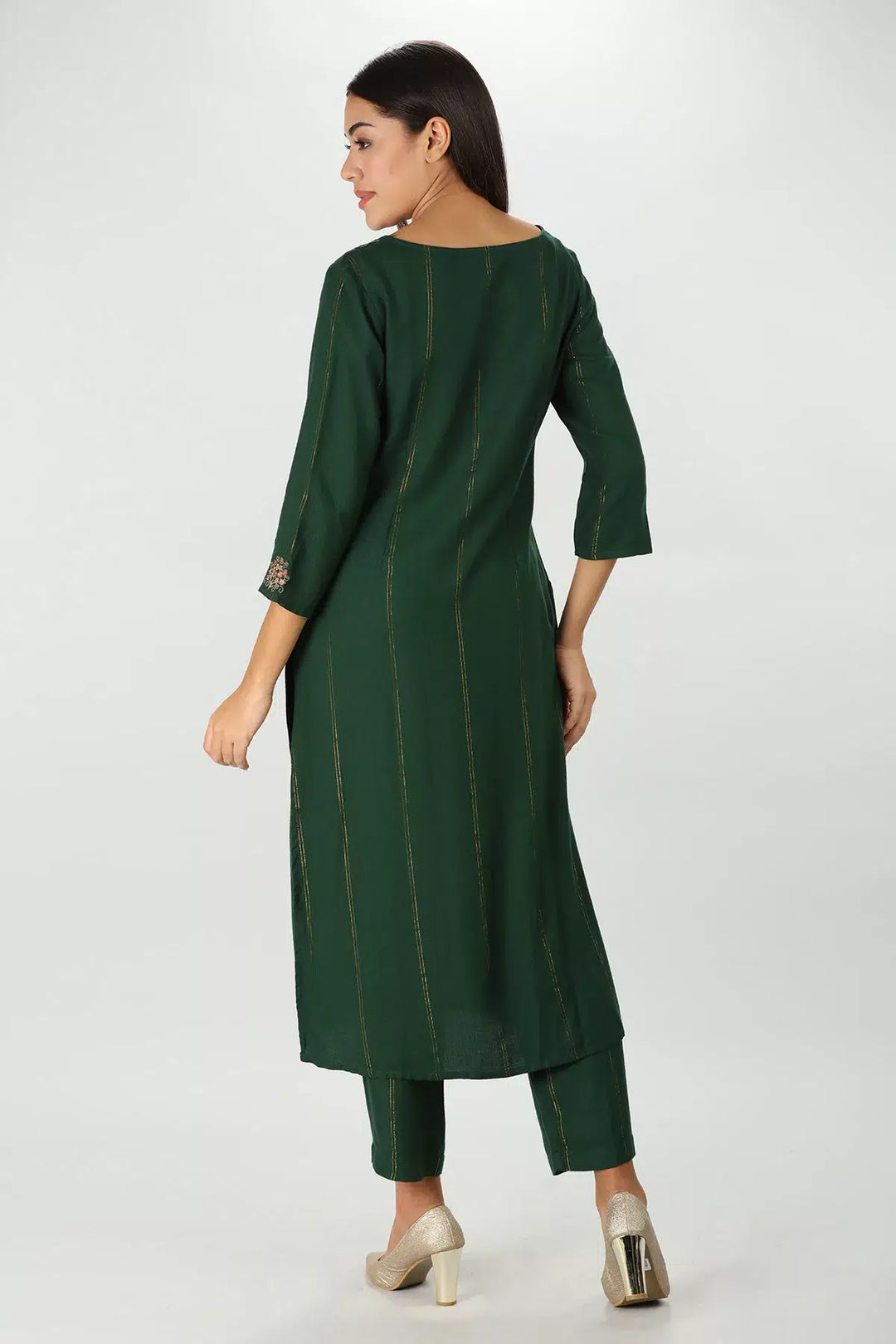 Fern Rayon Twill Kurti