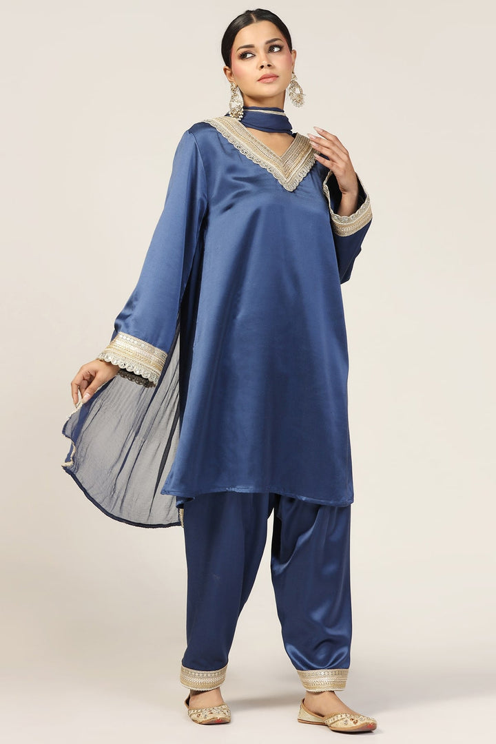 Blue Ensemble palazzo