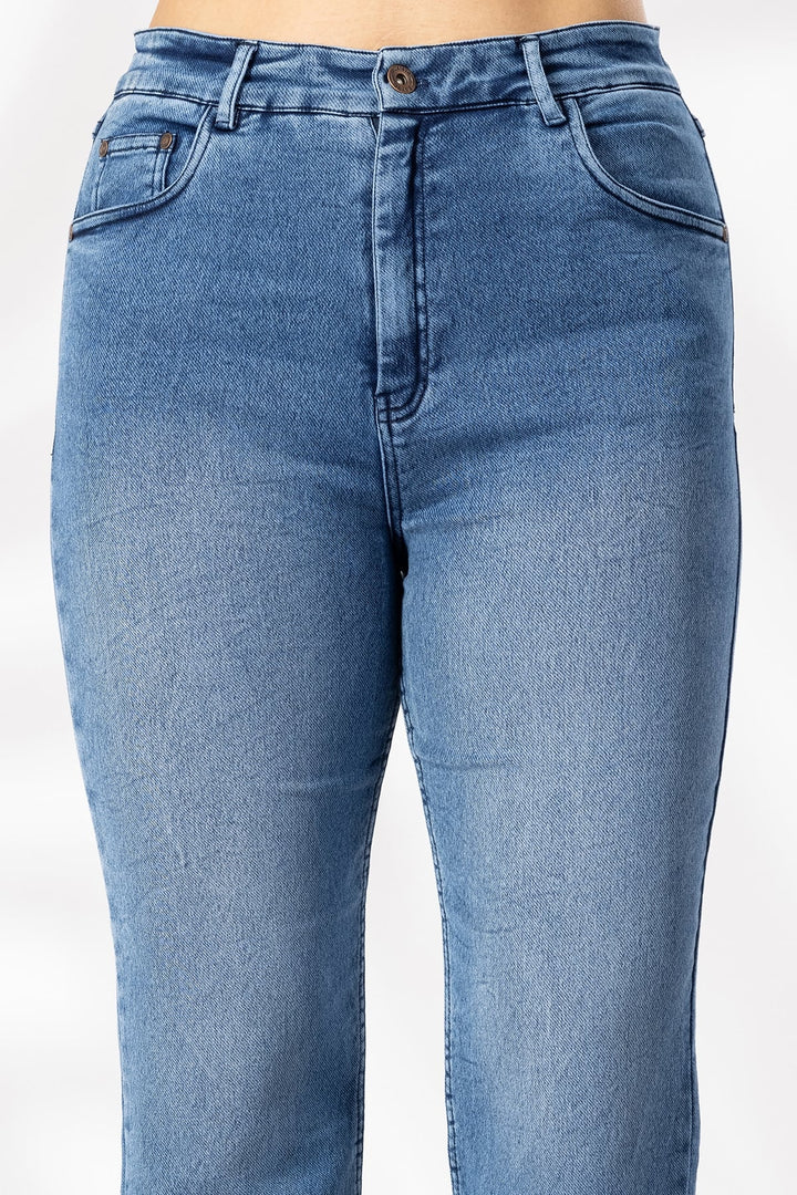 Bell Fit Blue Wash Denim Jeans