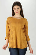 Pintuck rayon Top