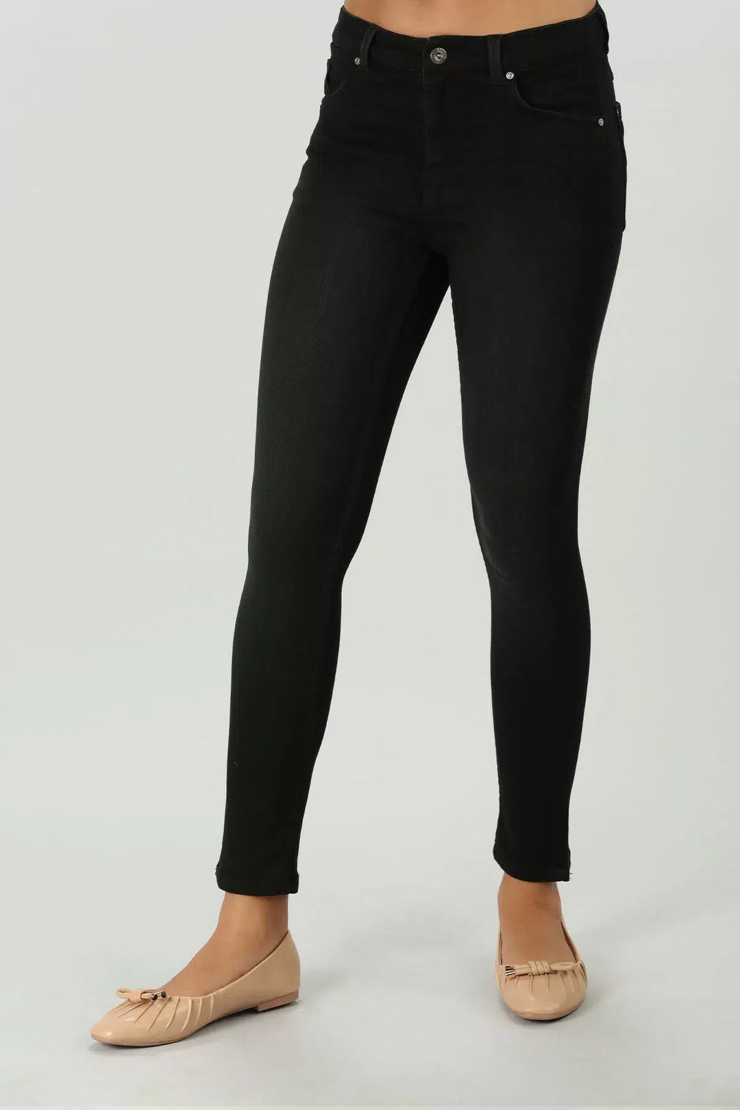 Black Solid Denim