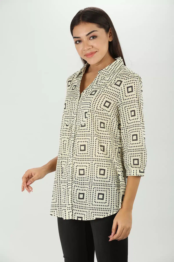 Dark Grey Cotton Shirt