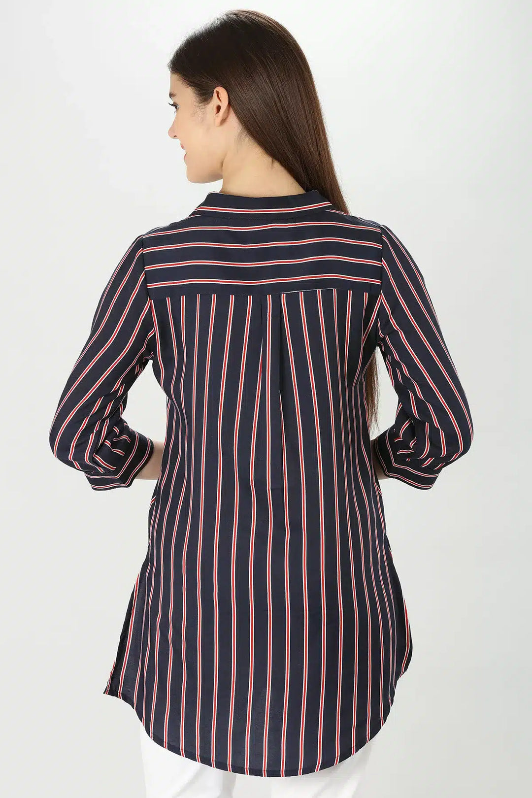 Chic rayon stripe Shirt