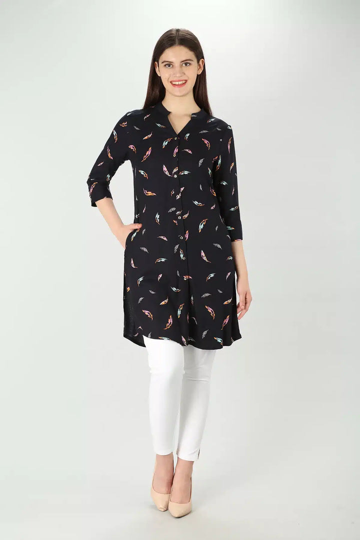 Rayon twill Tunic