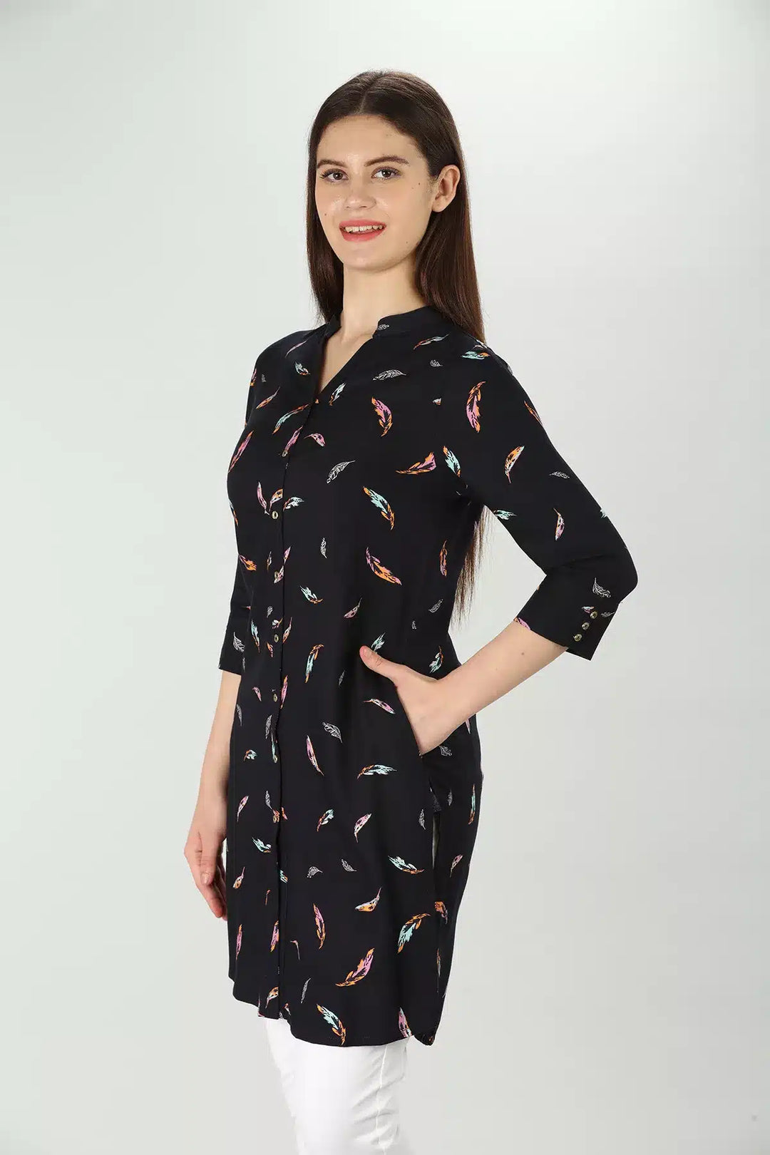 Rayon twill Tunic