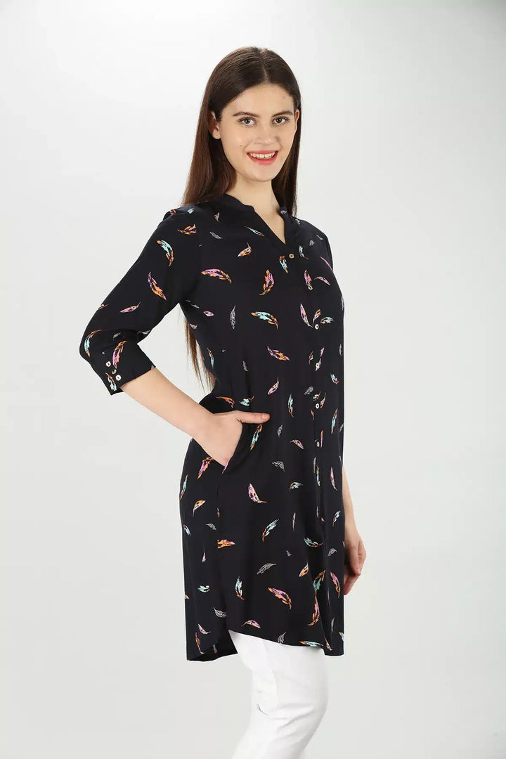 Rayon twill Tunic