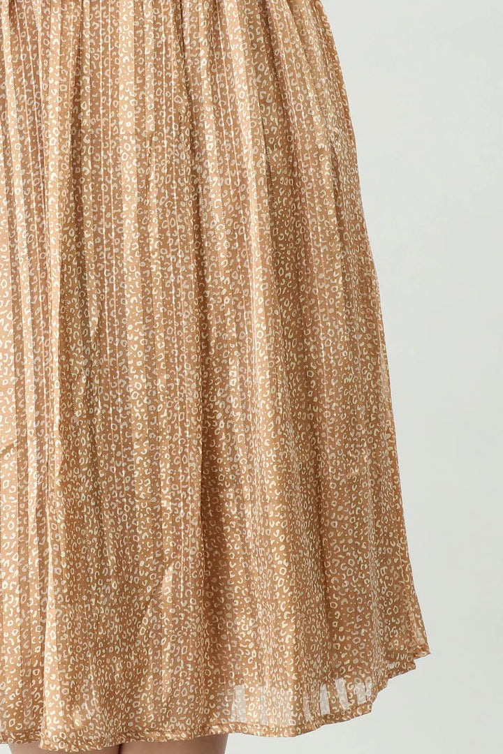 Beige starlight Dress