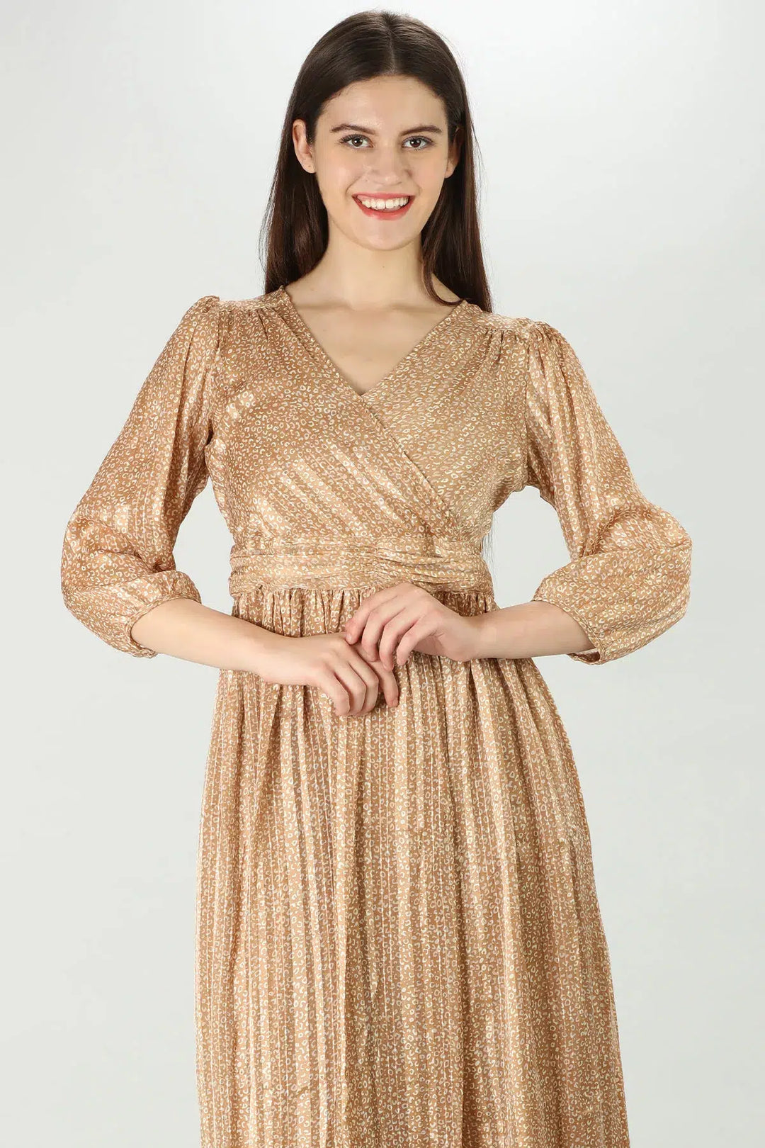 Beige starlight Dress