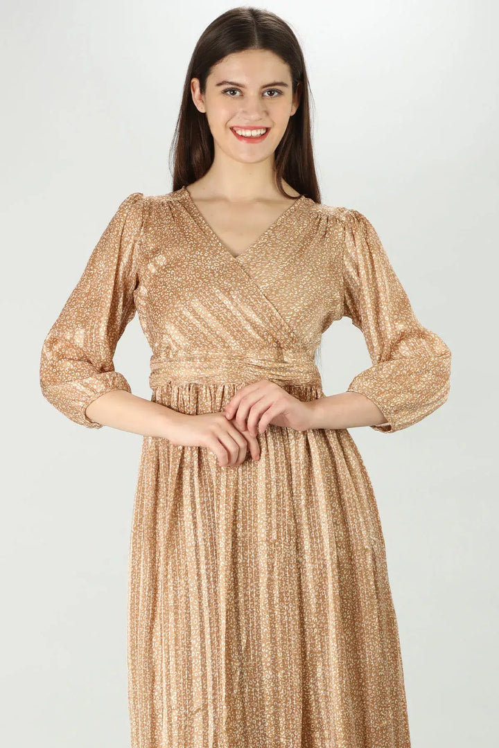 Beige starlight Dress