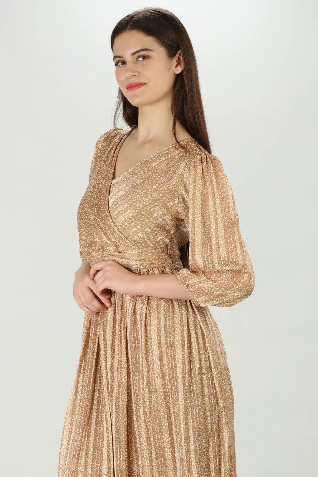 Beige starlight Dress
