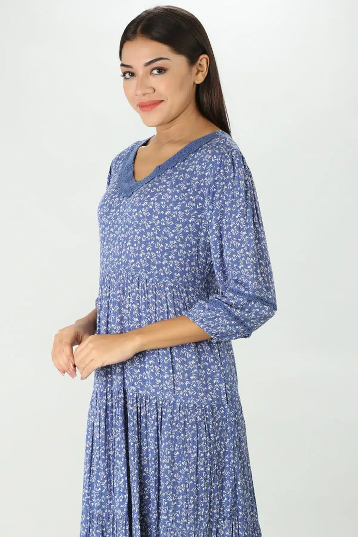 Botanical maxi Dress