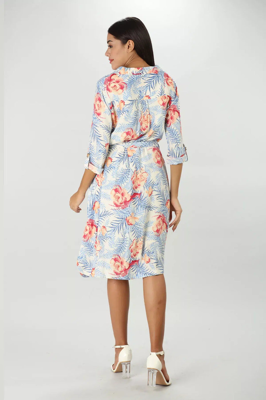 Blue Moss Dress
