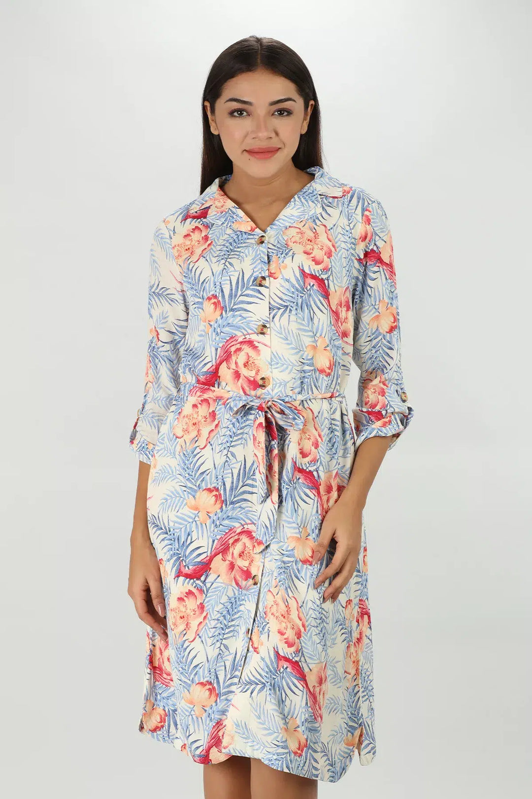 Blue Moss Dress