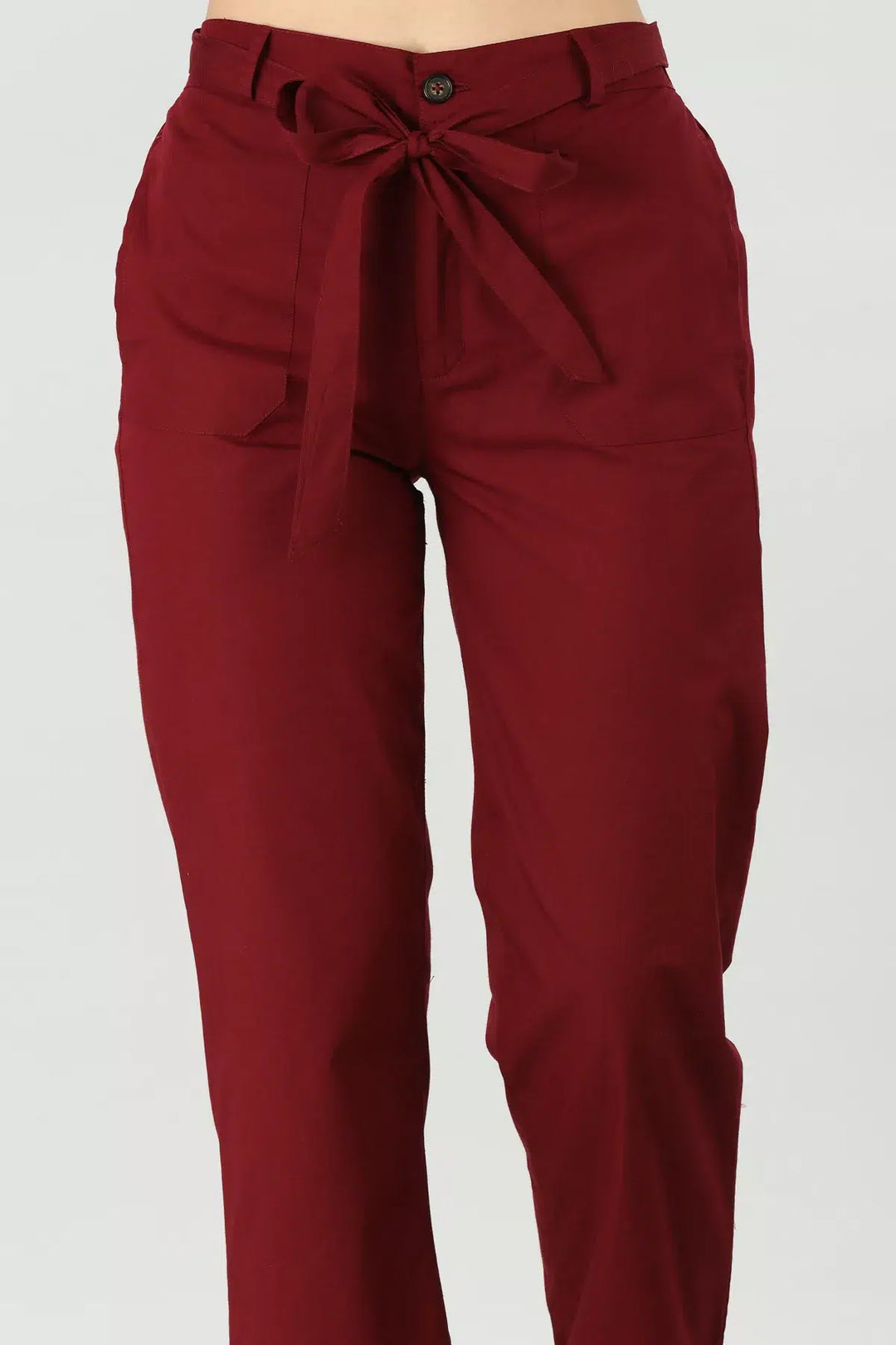 Vermilion cotton Pants