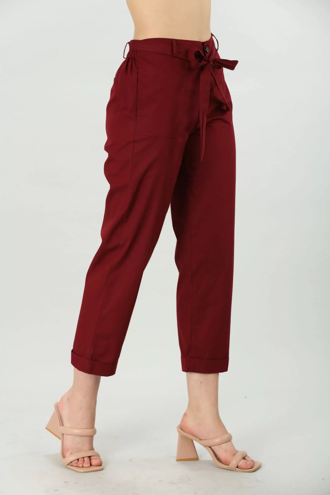 Vermilion cotton Pants