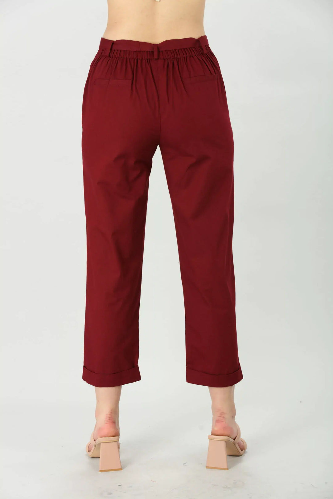 Vermilion cotton Pants