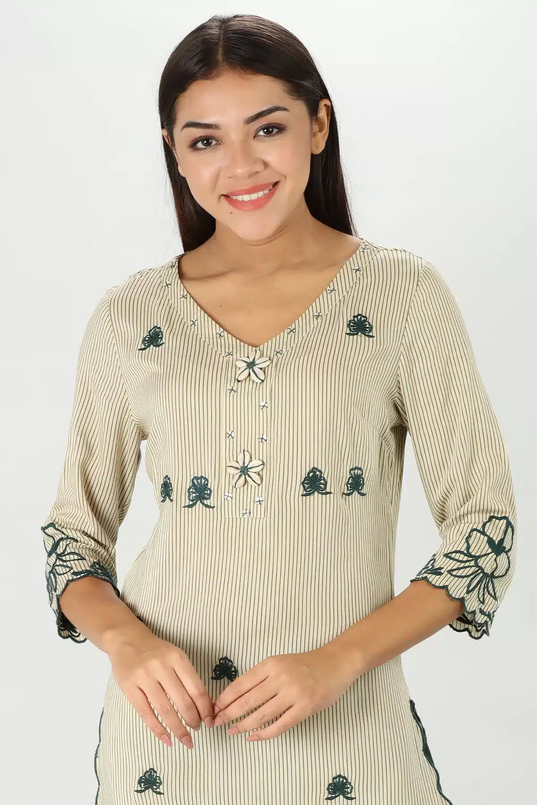 Rayon Fusion Kurti
