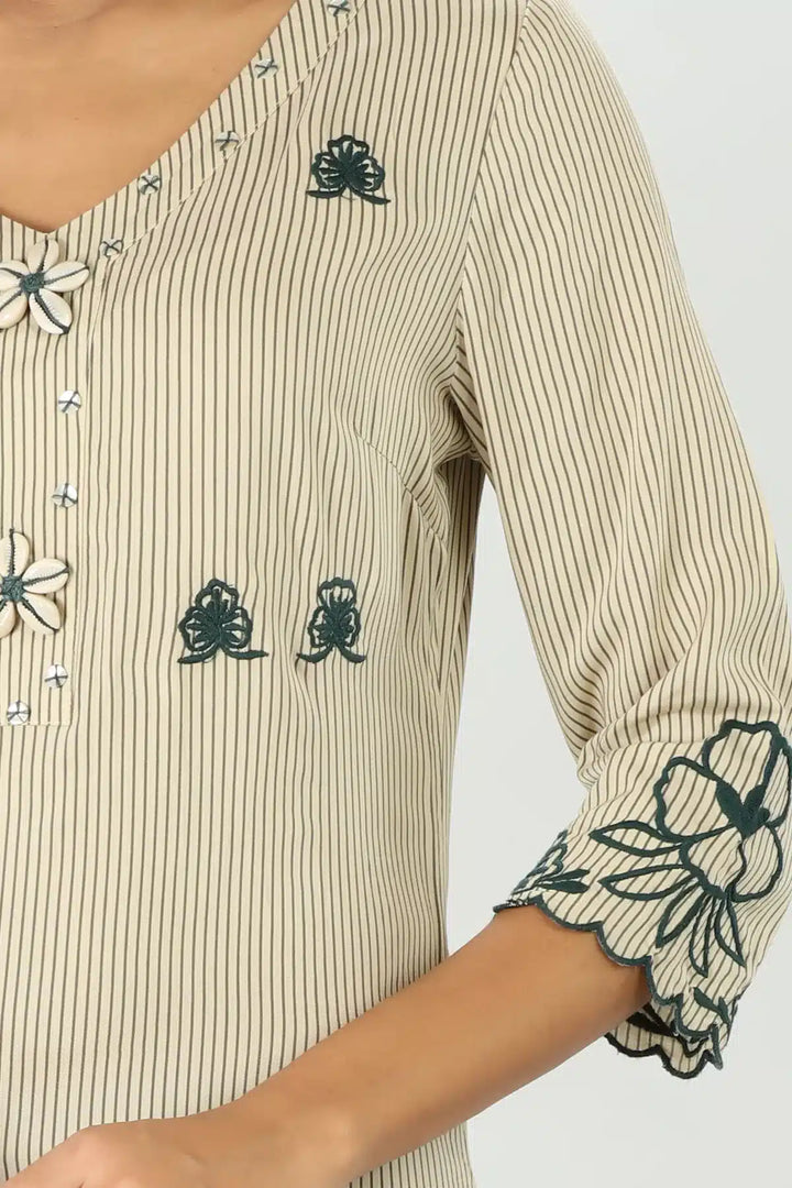 Rayon Fusion Kurti