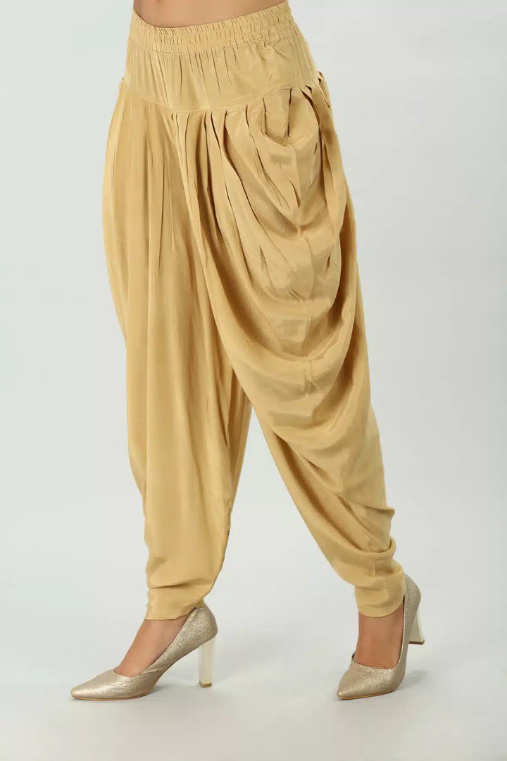 Beige Ensemble Dhoti
