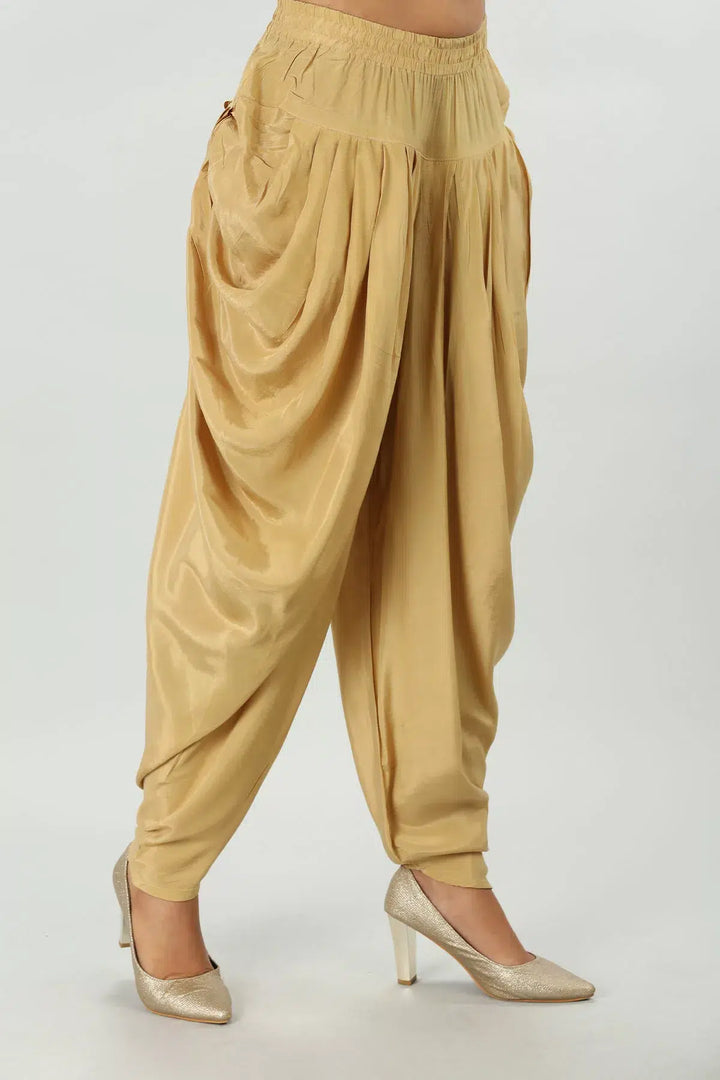 Beige Ensemble Dhoti