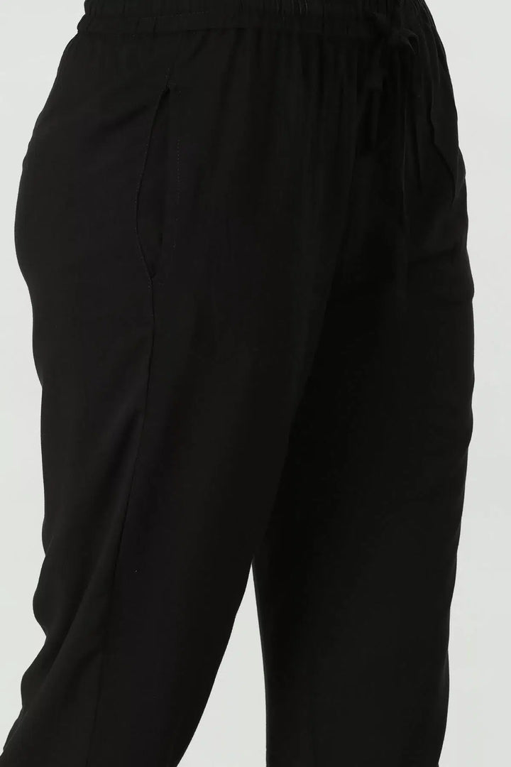 Black rayon Palazzo
