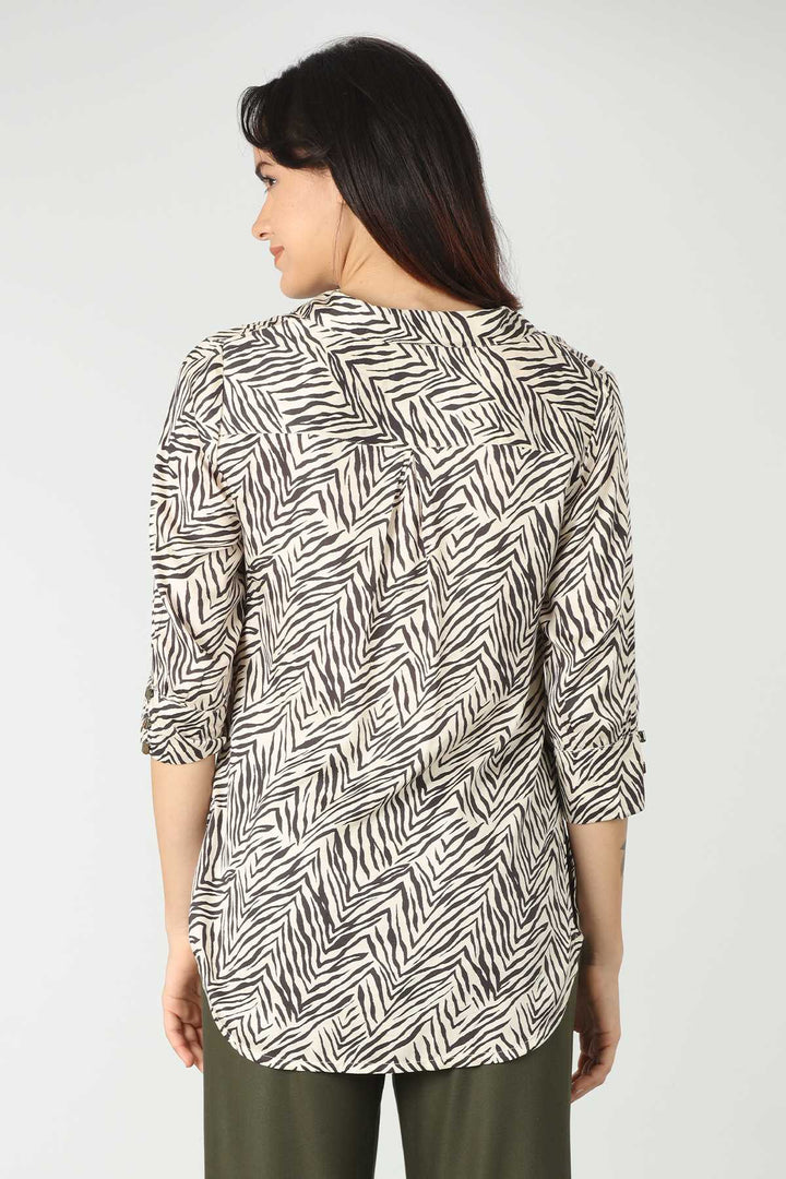 Off-White Animal Print Shirt