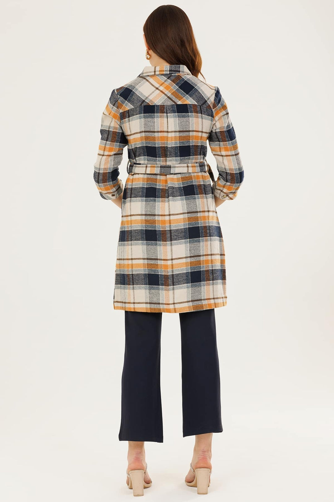 Winter Tunic in Blue Check
