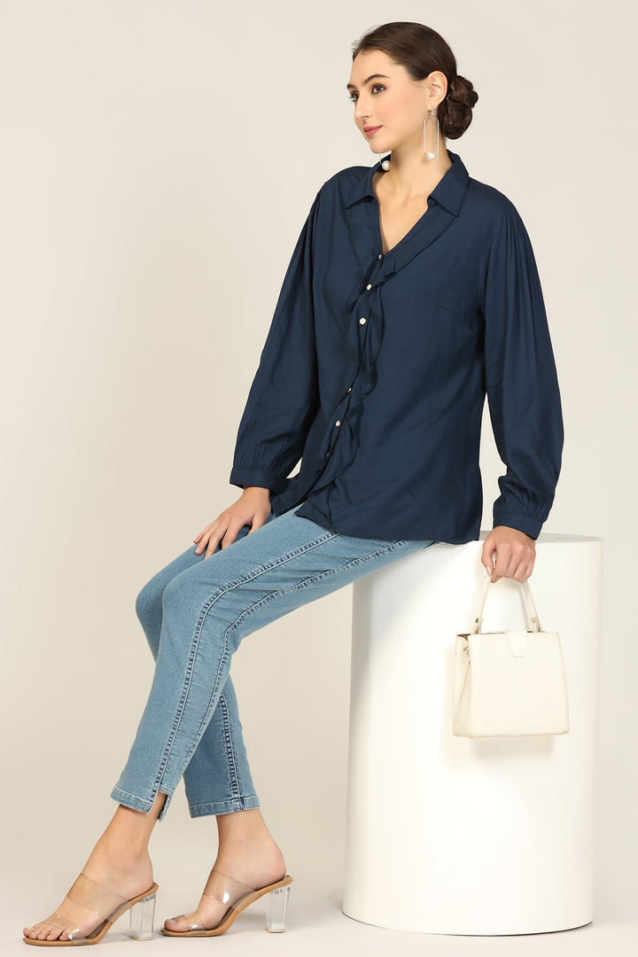 Breeze Rayon Collared Shirt