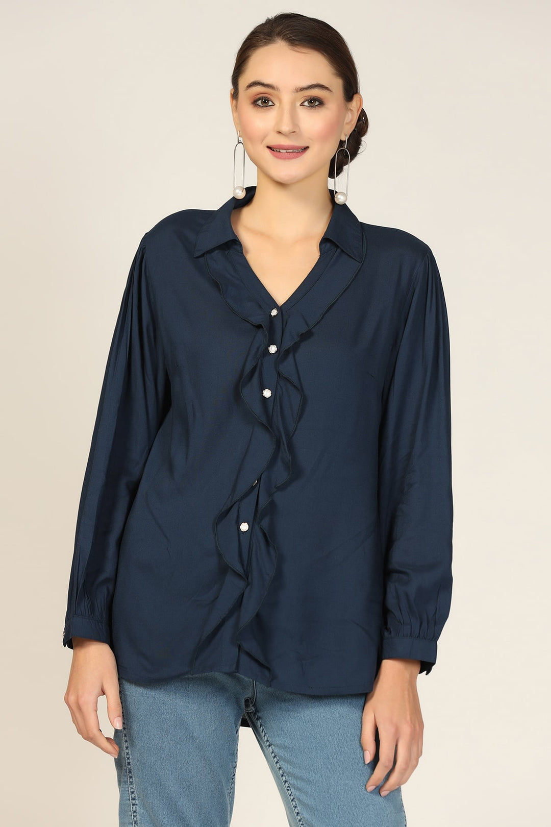 Breeze Rayon Collared Shirt