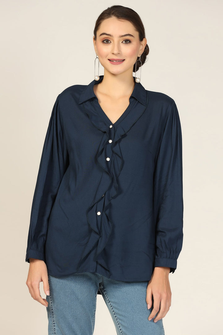 Breeze Rayon Collared Shirt