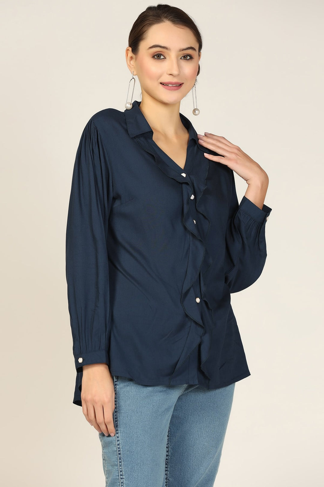 Breeze Rayon Collared Shirt