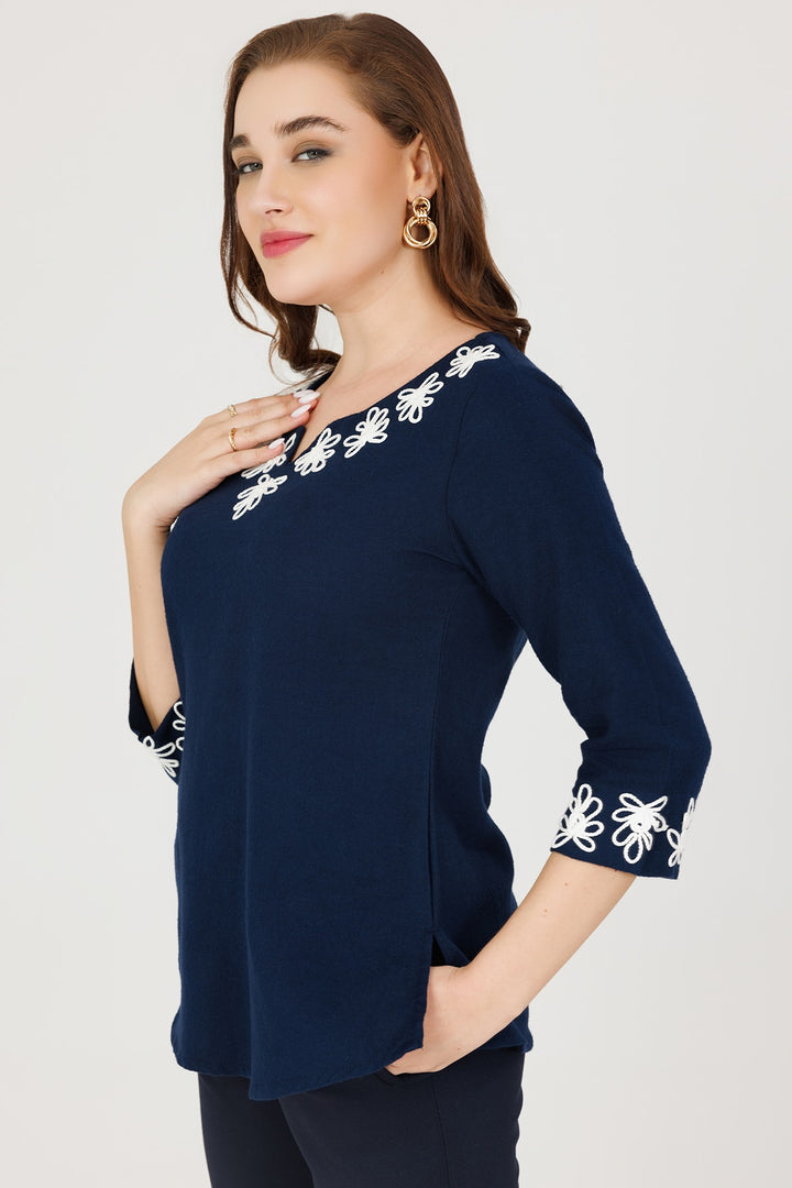 Viscose Brushed Twill Winter Top