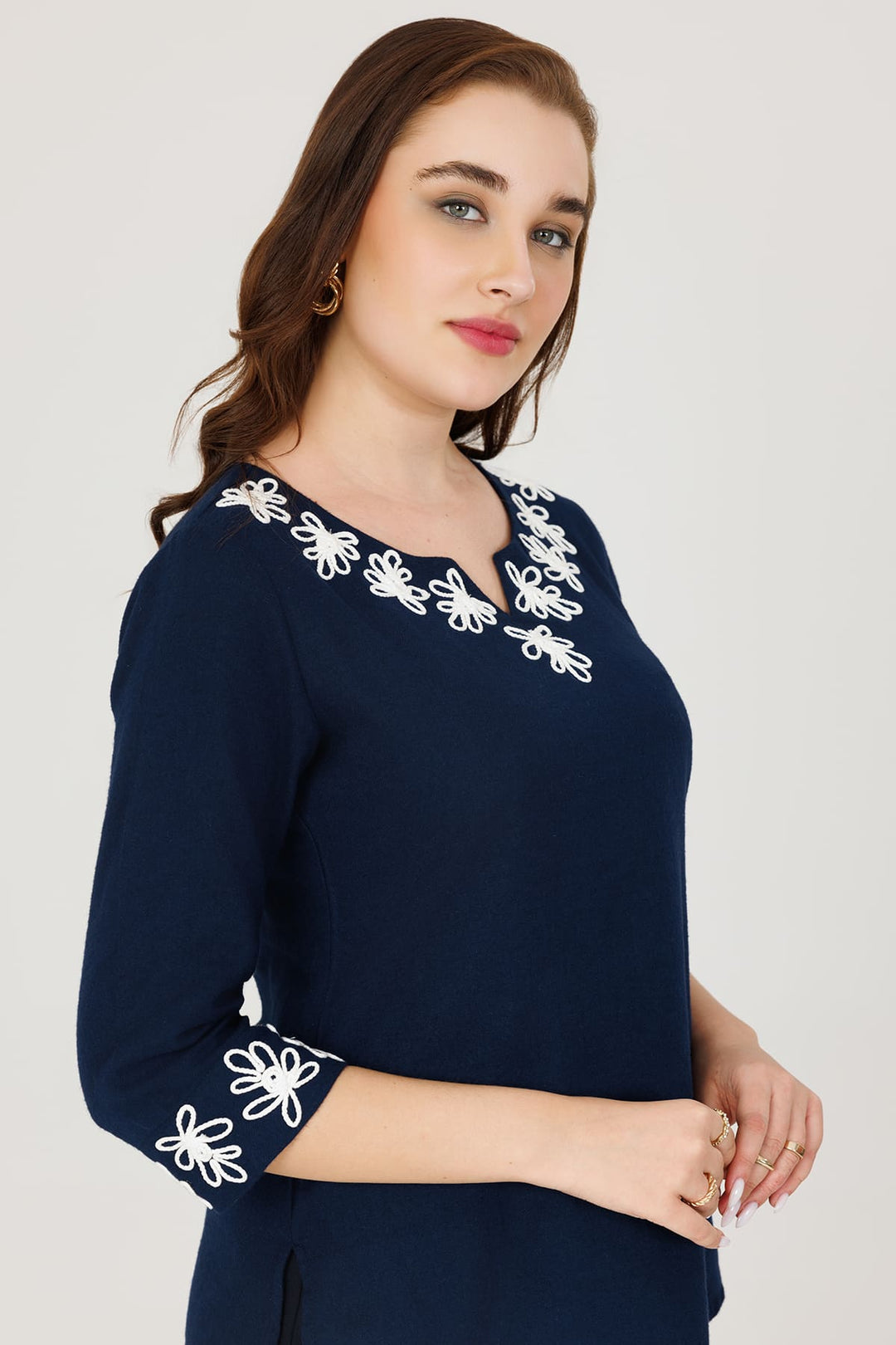Viscose Brushed Twill Winter Top