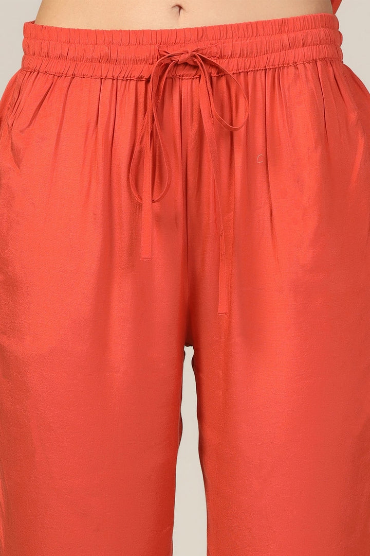 Orange Ensemble palazzo