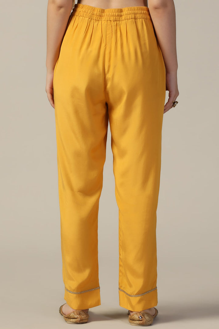 Mustard Glow Festive Palazzo